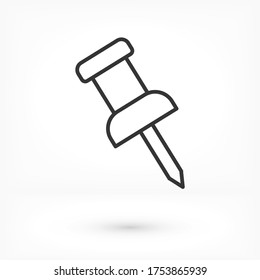 Vector de línea de anclaje. lorem ipsum Flat Design JPG