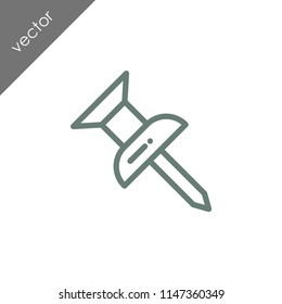 pushpin placeholder icon