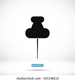 pushpins icon, vector best flat icon EPS