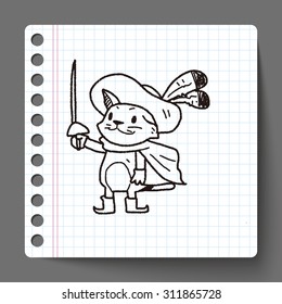 Puss In Boots doodle