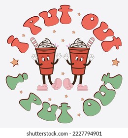  I Put Out For Santa shirt, Happy Christmas shirt, Christmas Retro, Christmas Eps, Retro Christmas Sublimation, Dylan Art,