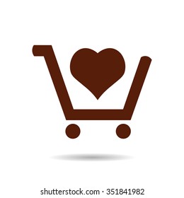 put in shopping cart icon
