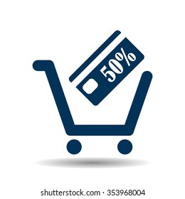 put in shopping cart icon