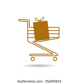 put in shopping cart icon