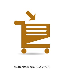 put in shopping cart icon