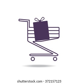 put in shopping cart icon