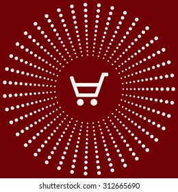 put in shopping cart. icon. vector design