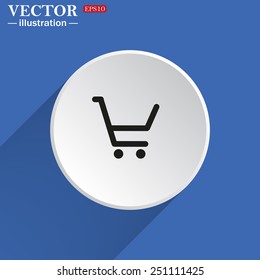 put in shopping cart , vector illustration, EPS 10