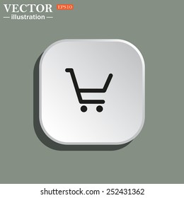 put in shopping cart , vector illustration, EPS 10