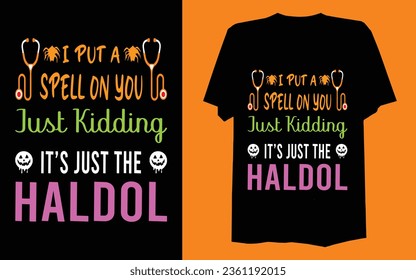 I put a spell on you just kidding it's just the haldol. I hope you like it.