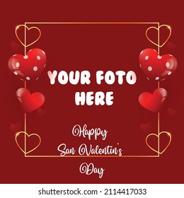 
Pon tu foto en este vector y dale un regalo a la persona que más amas