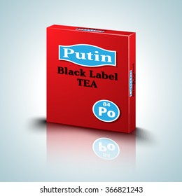 Putin Black Label Tea with Polonium