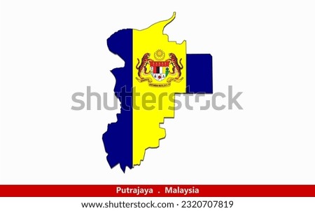 Putrajaya Flag - States of Malaysia (Vector)