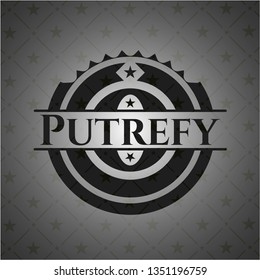 Putrefy dark icon or emblem