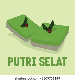 putri selat indonesian traditional street food