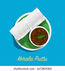 Puttu Is A Breakfast Dish From Kerala  