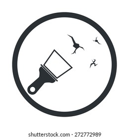 Putty knife icon. 