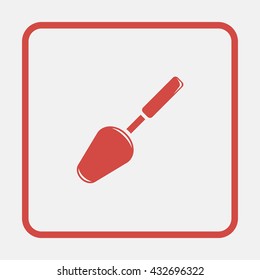 Putty knife icon.