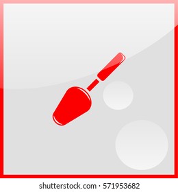 Putty knife icon.