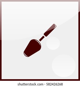 Putty knife icon.