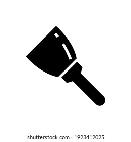 putty knife icon or logo isolated sign symbol vector illustration - high quality black style vector icons

