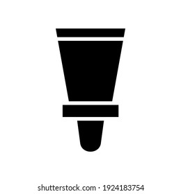putty knife icon or logo isolated sign symbol vector illustration - high quality black style vector icons
