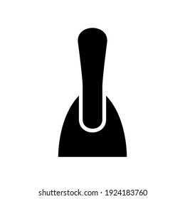 putty knife icon or logo isolated sign symbol vector illustration - high quality black style vector icons
