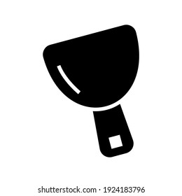 putty knife icon or logo isolated sign symbol vector illustration - high quality black style vector icons
