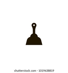 putty knife icon. sign design