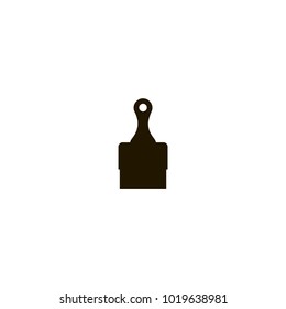 putty knife icon. sign design