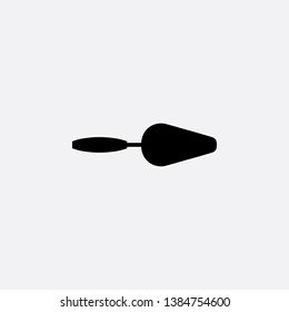 putty knife icon sign signifier vector