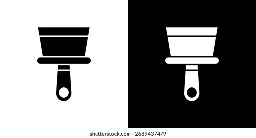 Putty knife icon simple illustration in flat design