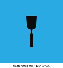 putty knife icon vector