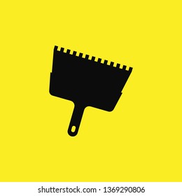 putty knife icon vector