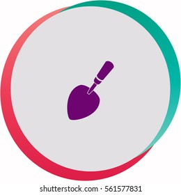 Putty knife  icon. Vector design.