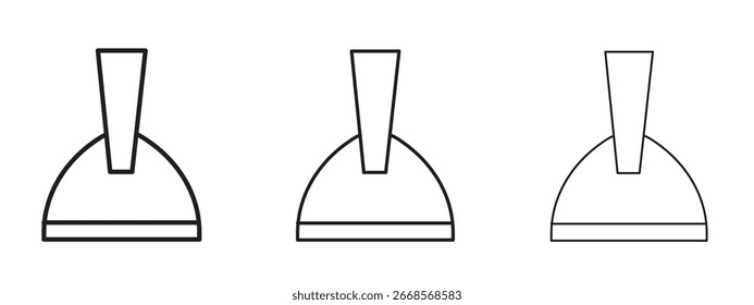 Ícone de faca Putty para Elementos de site ou Apps, Logotipo. Gráficos de vetor de pixel