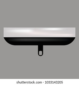  
putty knife . vector. eps 10