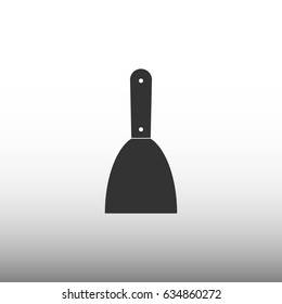 Putty Knife Vector Icon