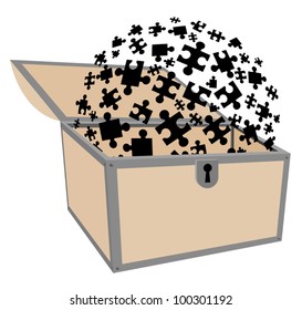 Puzzle art design