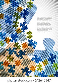 Puzzle background