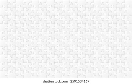 Puzzle background, game mosaic fragments. Vector illustration