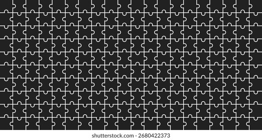Fundo do quebra- cabeça. Vetor EPS 10