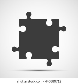 puzzle background. vector illustration