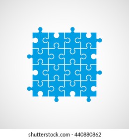 puzzle background. vector illustration