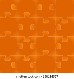 Puzzle - Background, Vector Illustration, Graphic Design Editable For Your Design