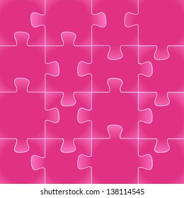 Puzzle - Background, Vector Illustration, Graphic Design Editable For Your Design