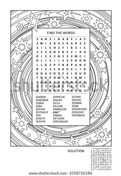 puzzle-and-coloring-activity-page-for-grown-ups-with-z-words-word-search-puzzle-english-and