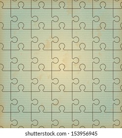 puzzle design over pattern background vector illustration puzzle design over pattern background vector illustration