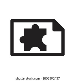 Symbol für das Puzzle-Symbol