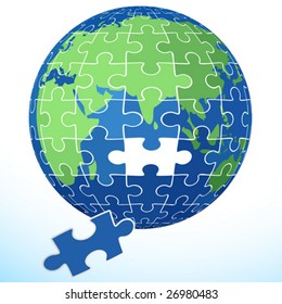 puzzle earth planet